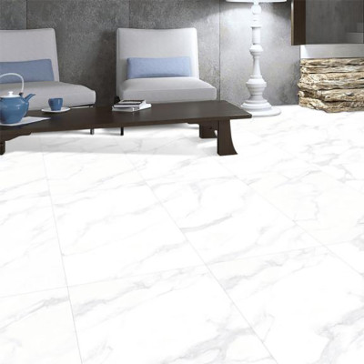 Dazzle Carrara Plus Marble Effect Semi Polished Large Format Porcelain Tile